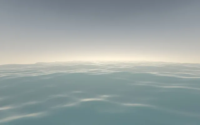 The Ardverran House hero frame: open water at silver dusk