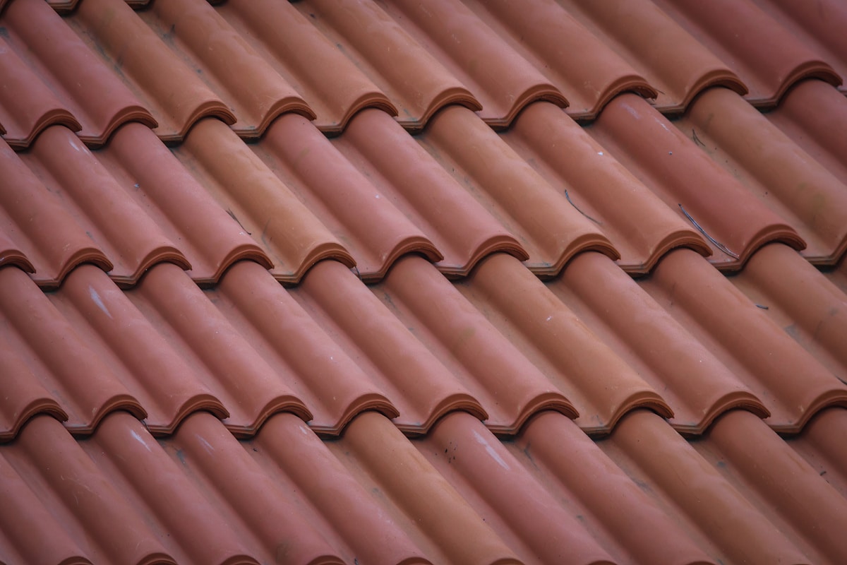 Quality roof tiles close-up showing professional finish Manchester