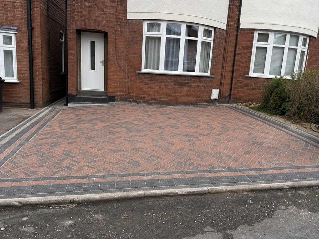 Block Paving in Solihull after the work