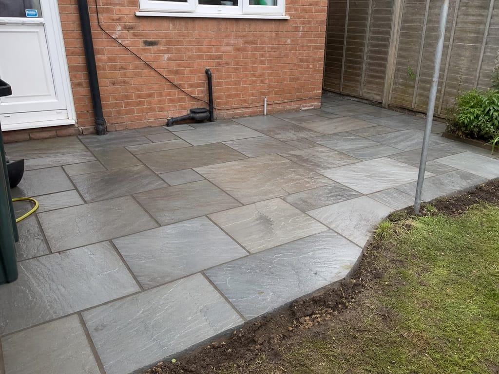 Patios and Paths in Solihull after the work