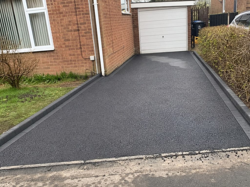 Tarmac Driveways in Solihull after the work
